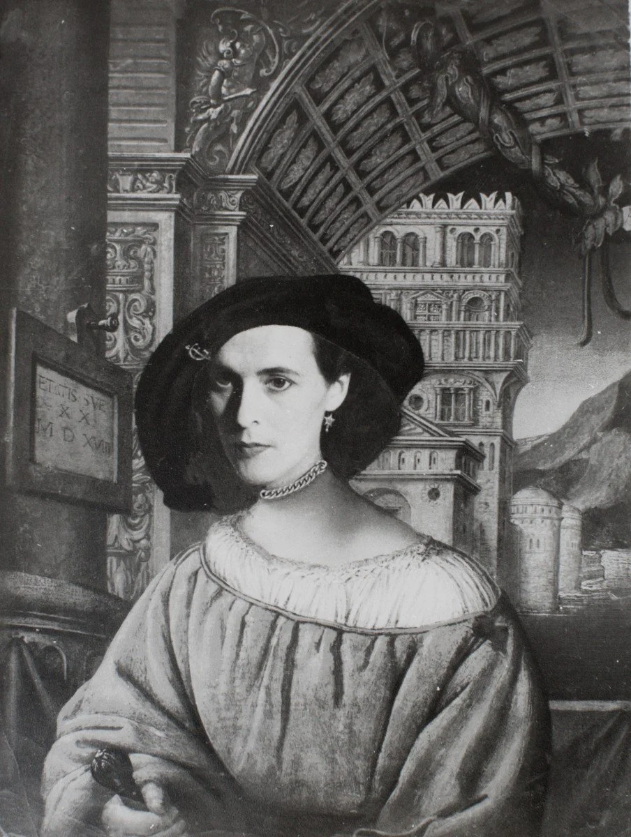 'Leonora Carrington', 1987, Collage.jpeg