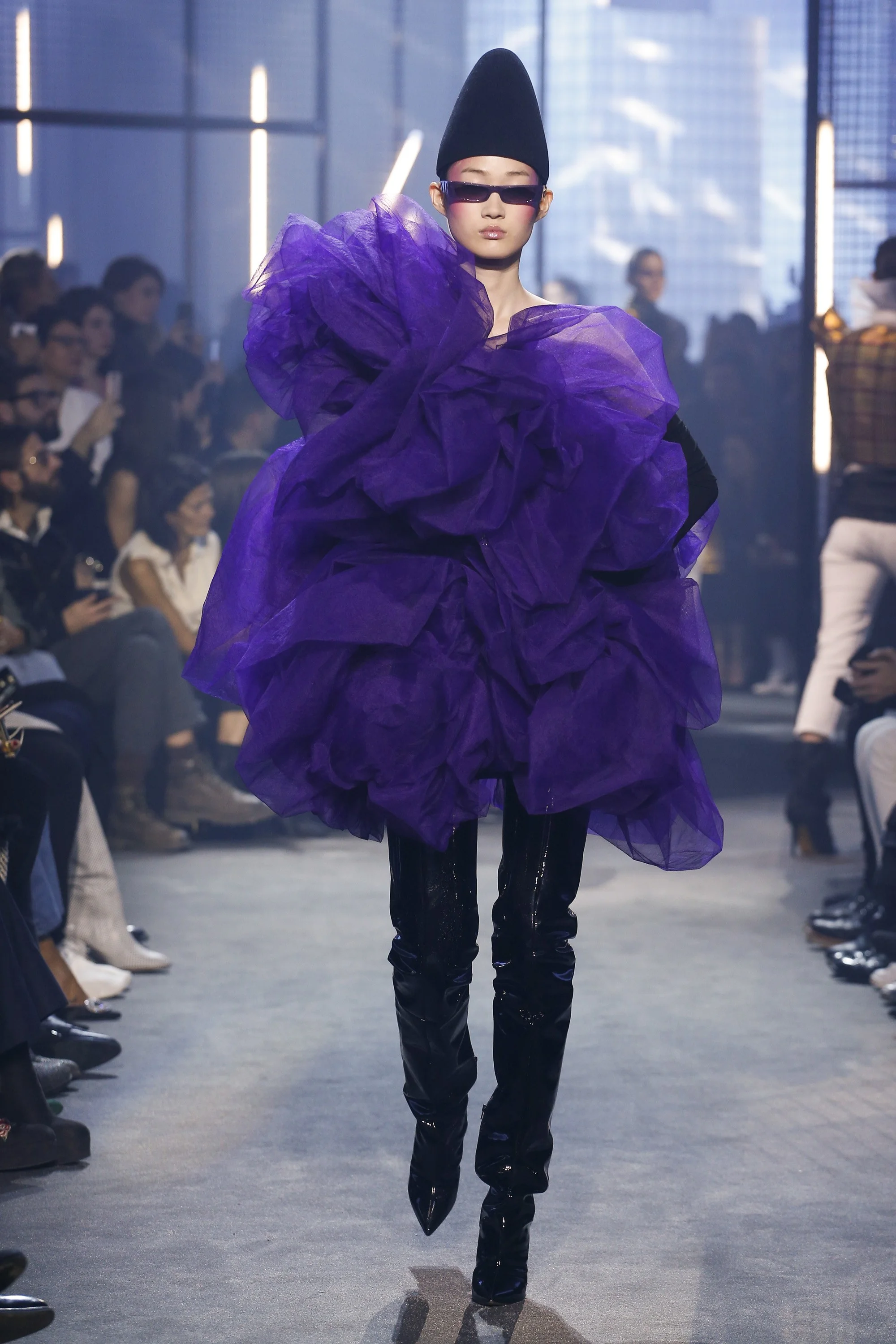 HOW IS THIS NOT AN INCENSE CONE WEARING A SHOWER POUF