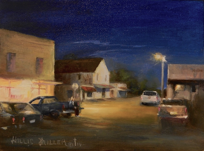 Back In Time, 9" x 12", oil. I was plein air painting with friends in Kingston. Such a great time.
