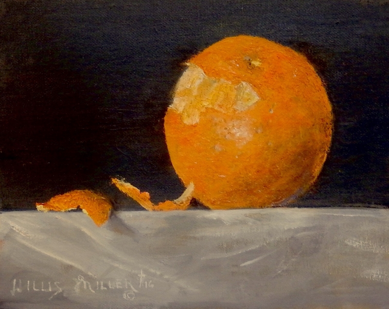 Giving Thanks, 8" x 10", oil