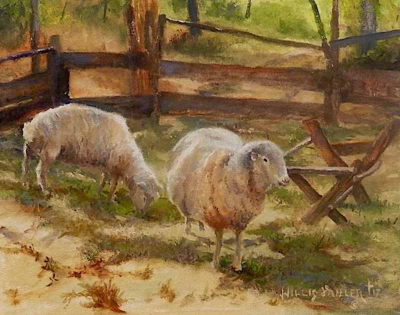 Peace, Peace, Peace, 11" x 14", oil
