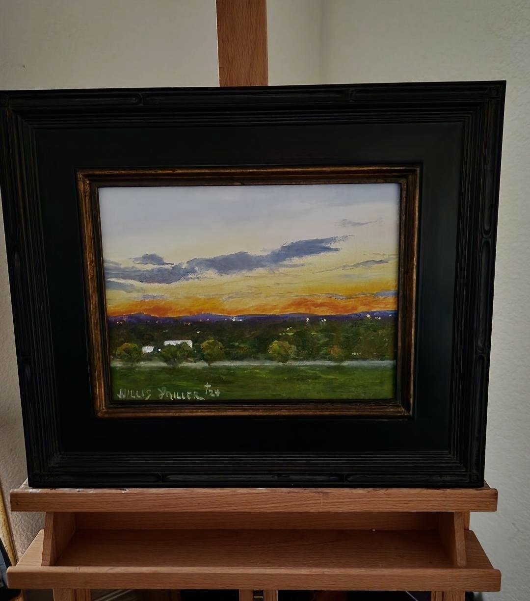 Title: Memories, 9" x 12", oil, framed
