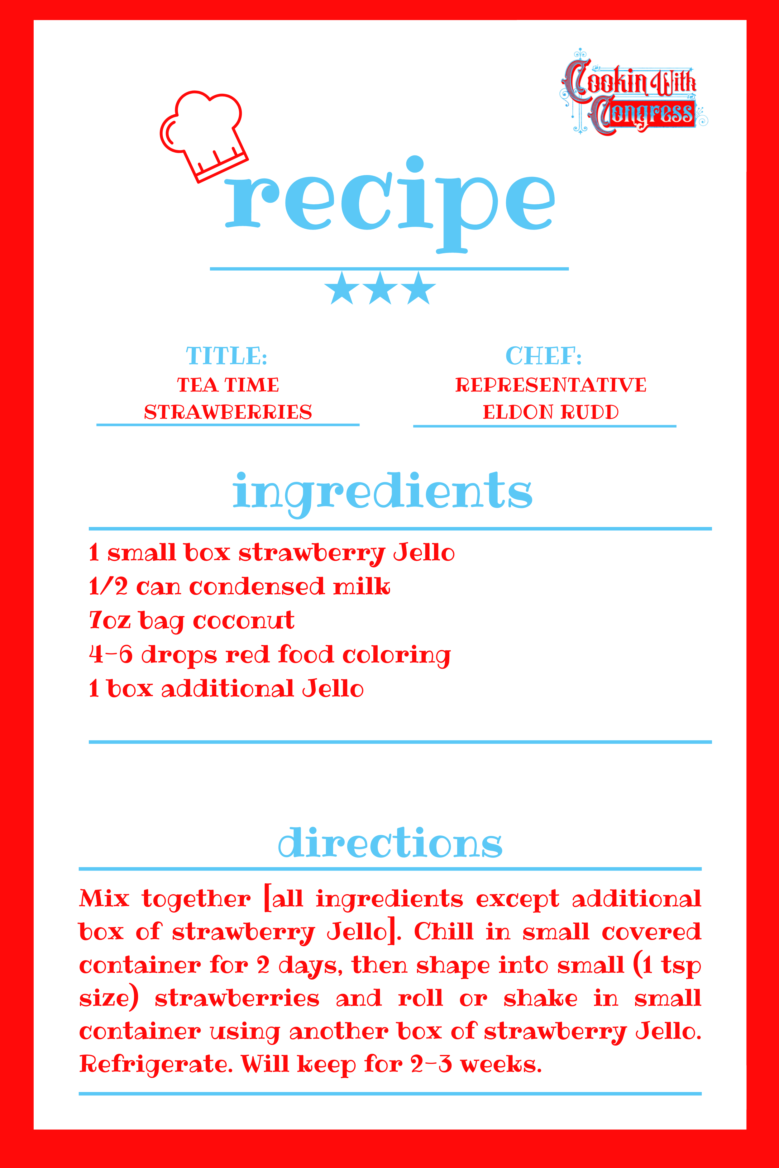 Eldon Rudd recipe