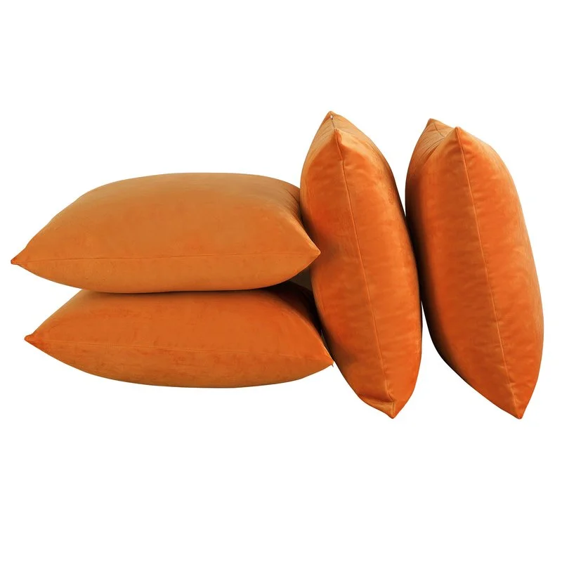 Polyester Blend - Burnt Orange (4)