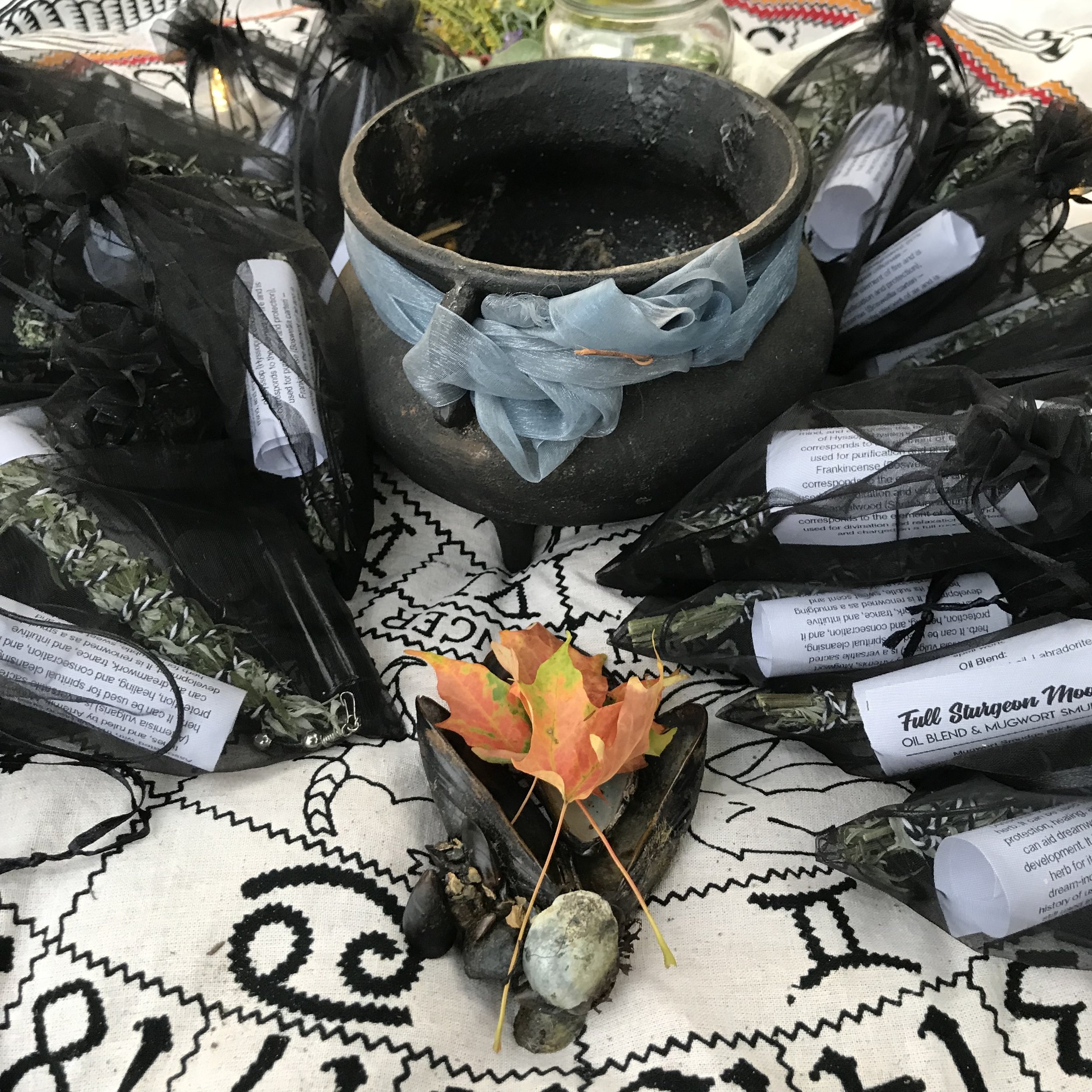 Full Moon Altar Pieces