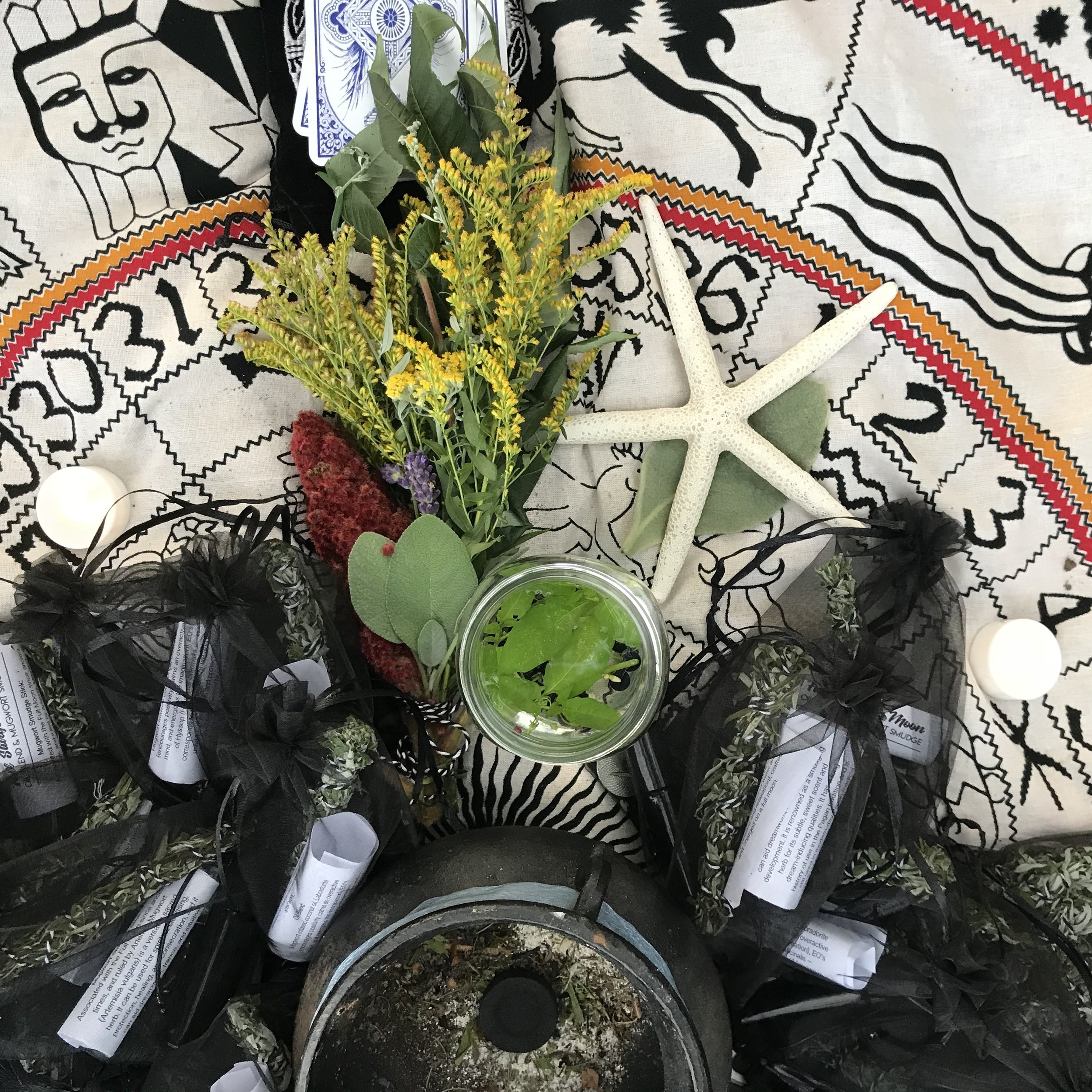 Full Moon Altar Pieces