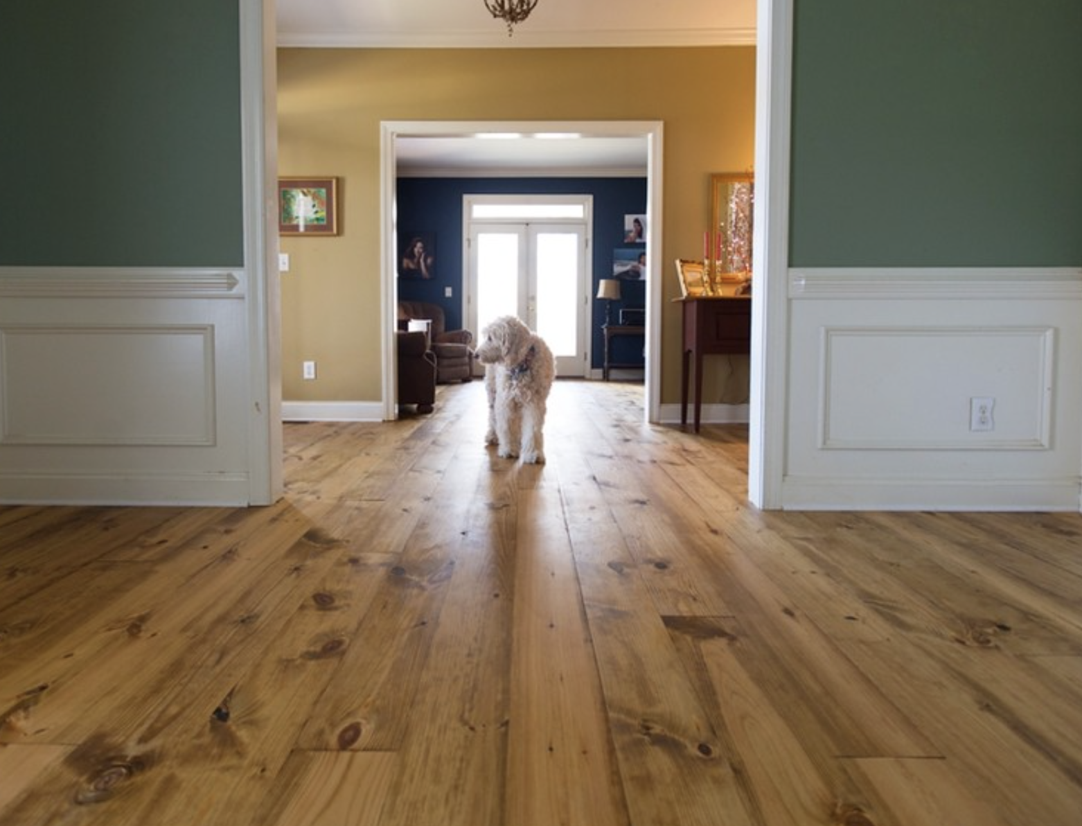 Aged Natural is a very subtle looking finish with a beautiful natural looking patina