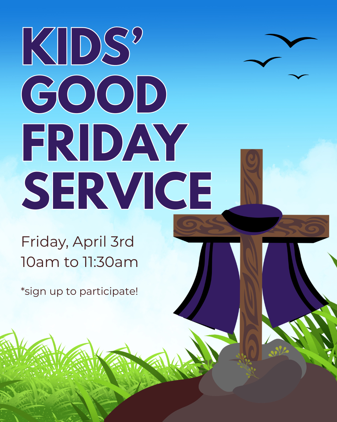 Kids' Good Friday Service