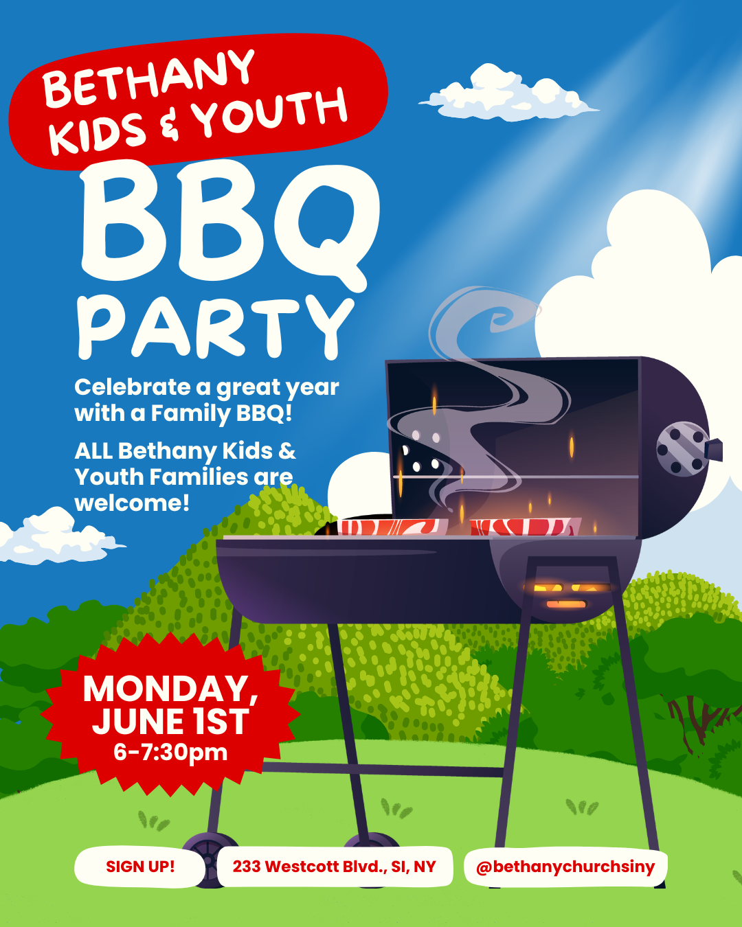 Bethany Kids &amp; Youth Family BBQ