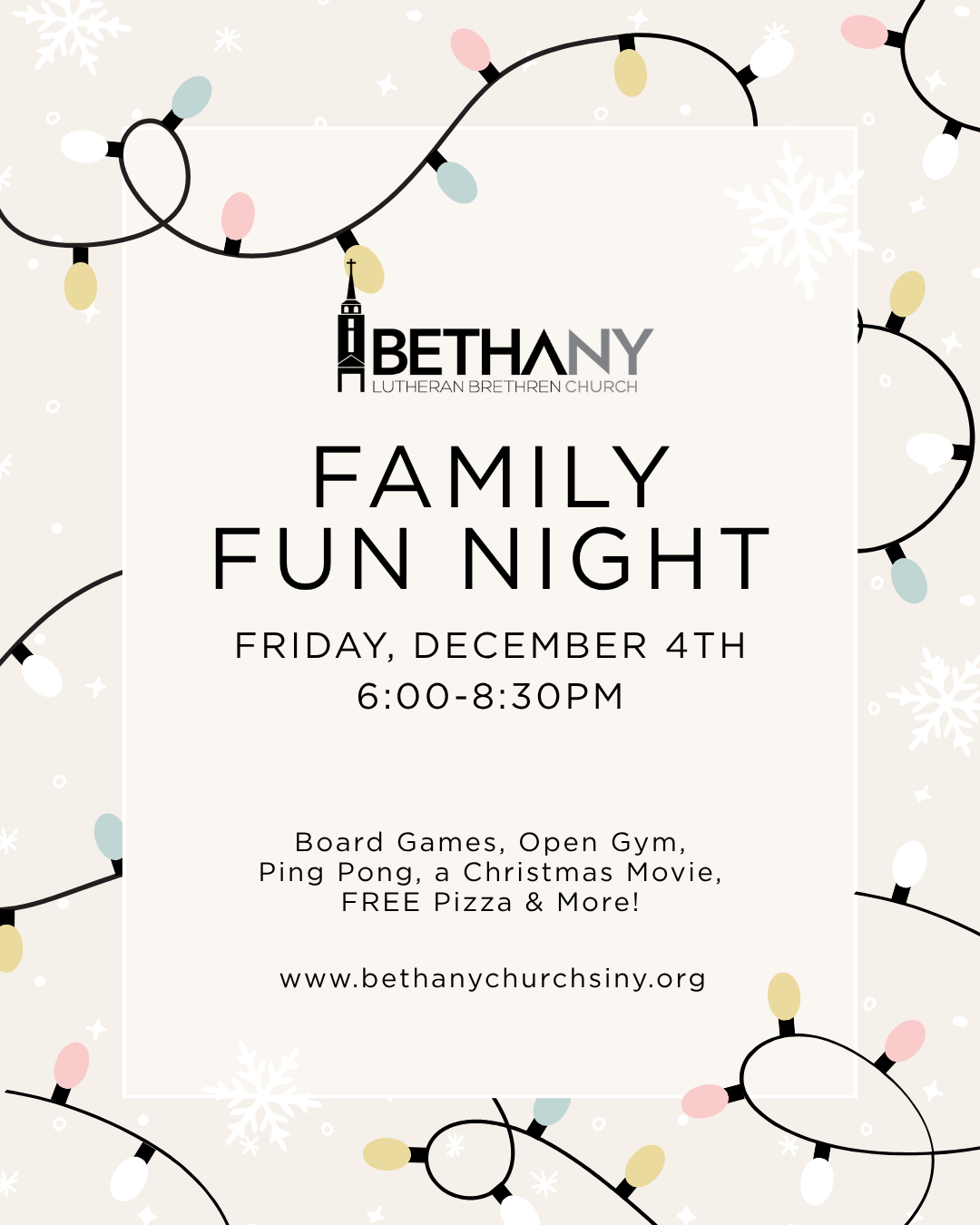 Family Fun Night