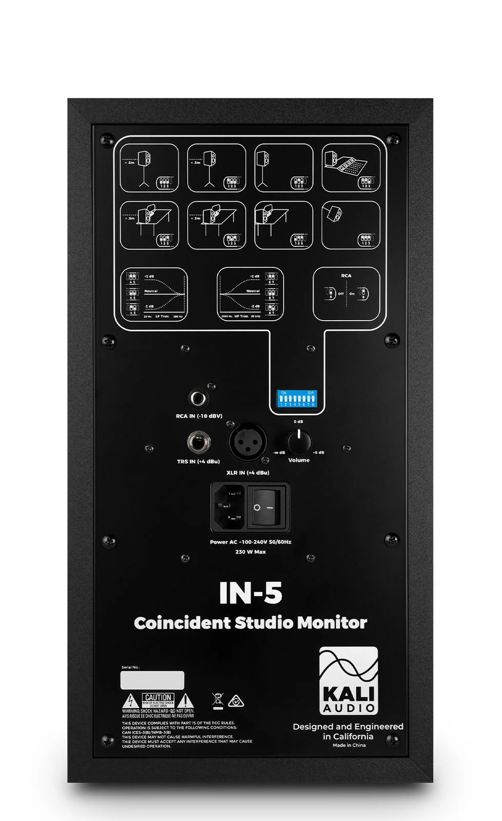 Replacement Amp for IN-5, Black