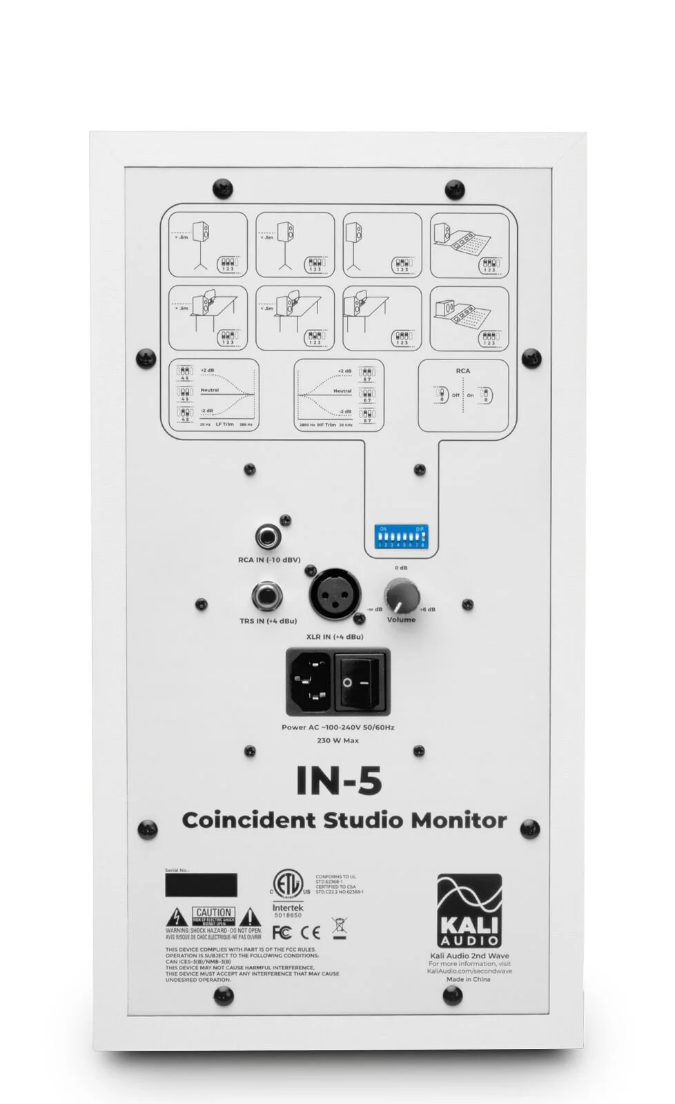 Replacement Amp for IN-5, White