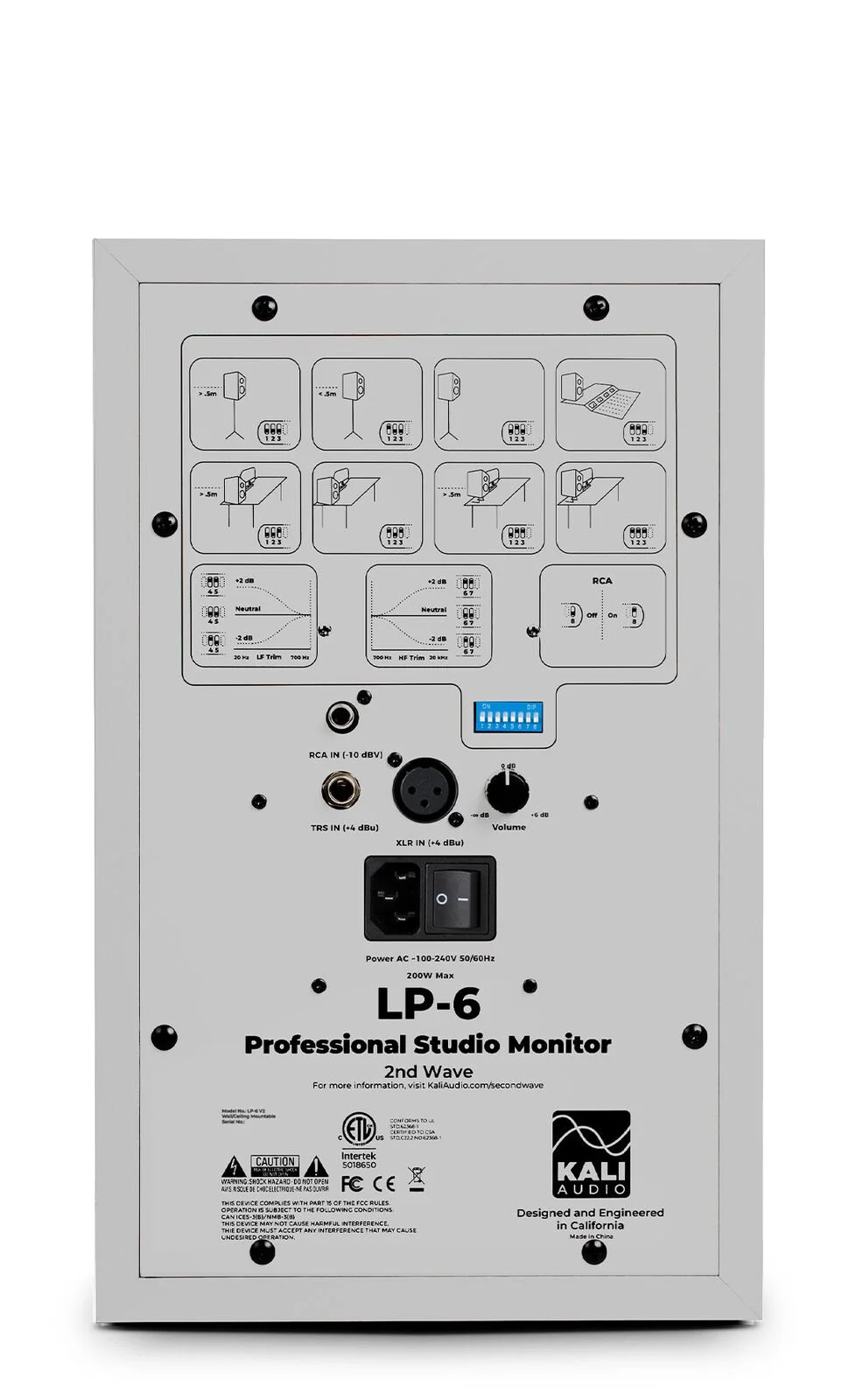 Replacement Amp for LP-6 V2, White