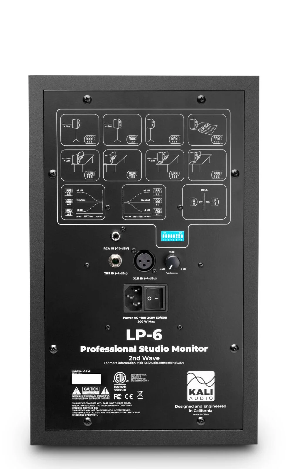 Replacement Amp for LP-6 V2, Black