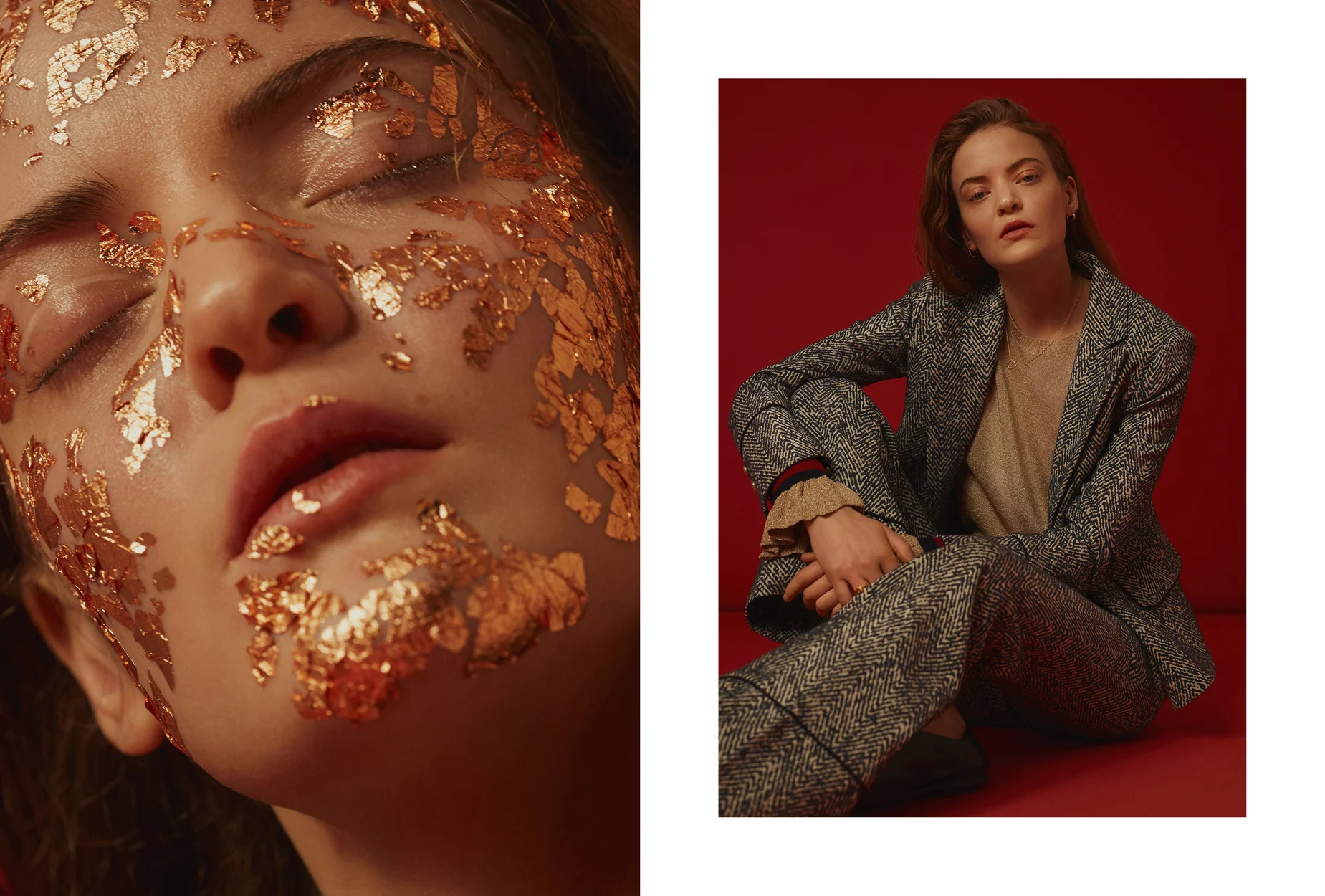 Stylist: Beatrice Trodden Makeup: Sara Eriksson Hair: Amanda Holmsten Model: Cosette B / Le management 
