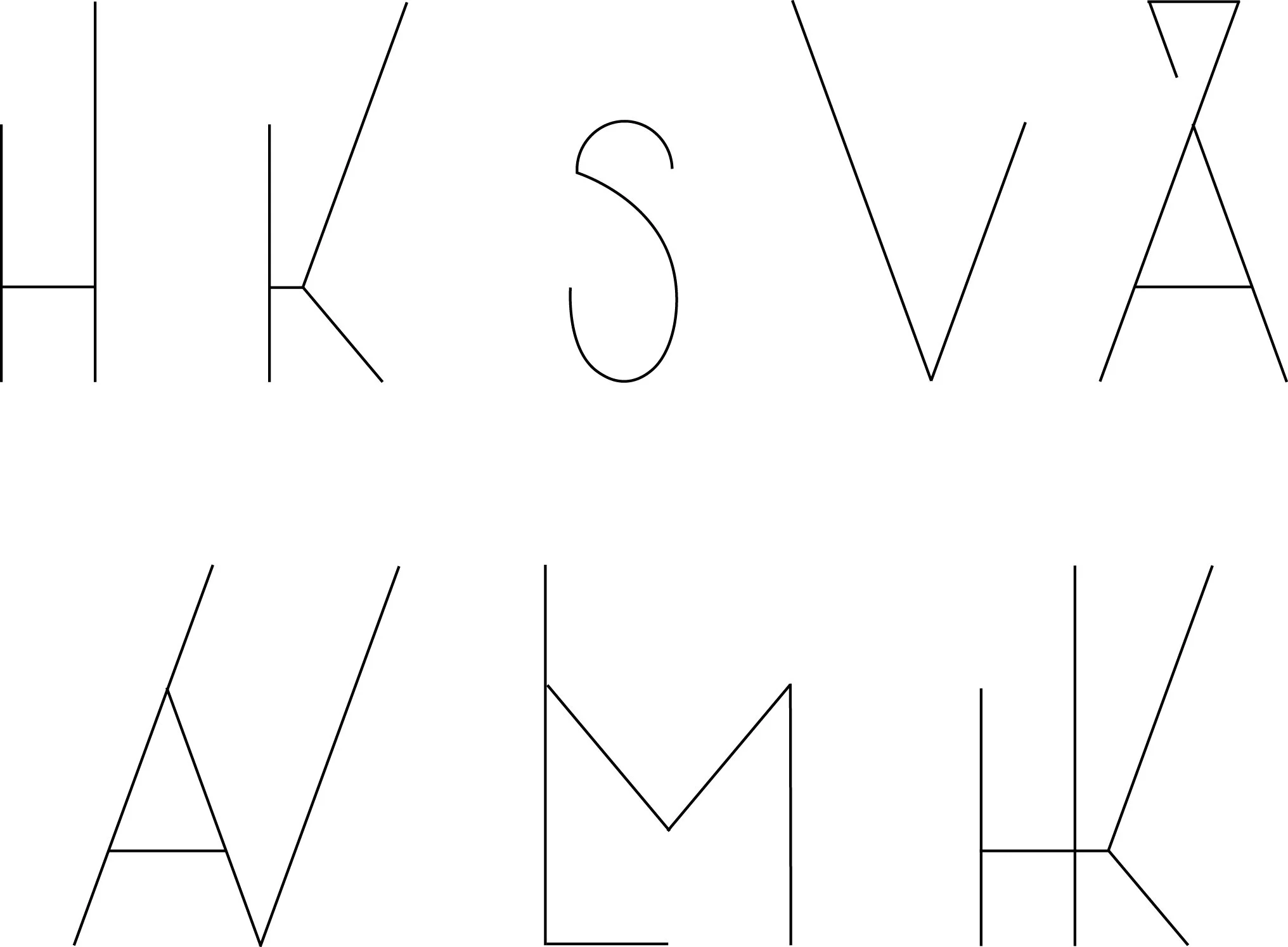 Birch Lines Typeface