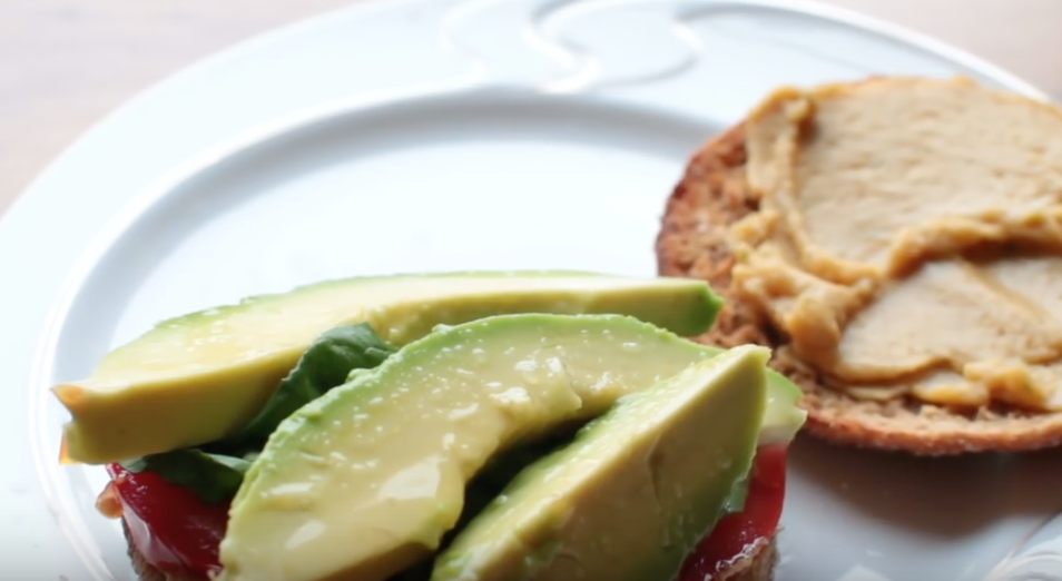 Chickpea Avocado Sandwich