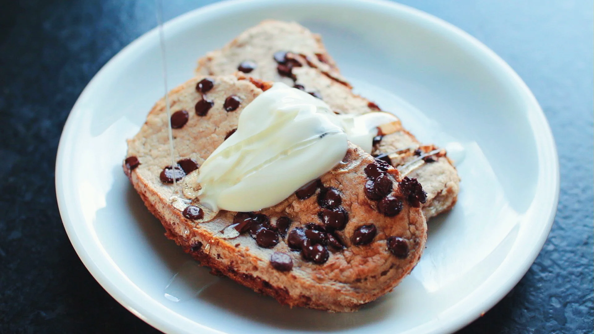 Lazy Baked Chocolate Chip Banana Bread