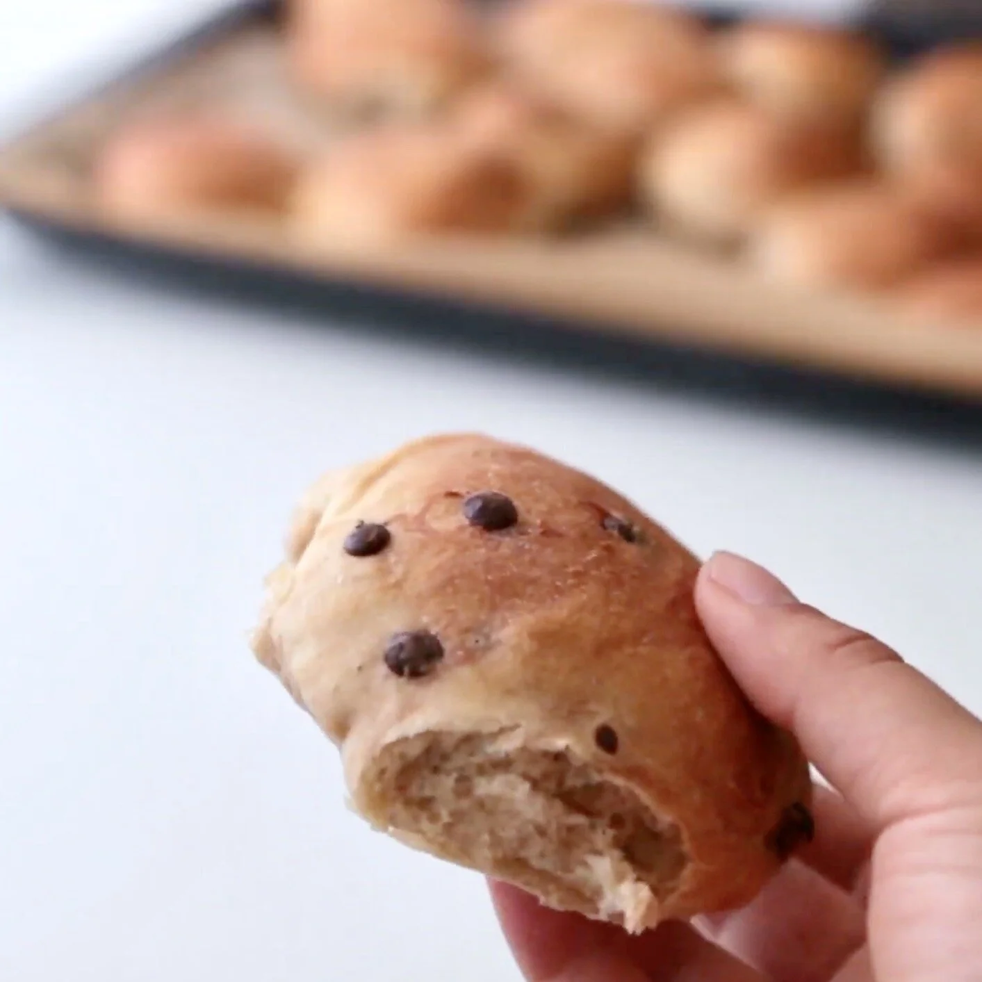 Chocolate ‘Brioche’ Buns