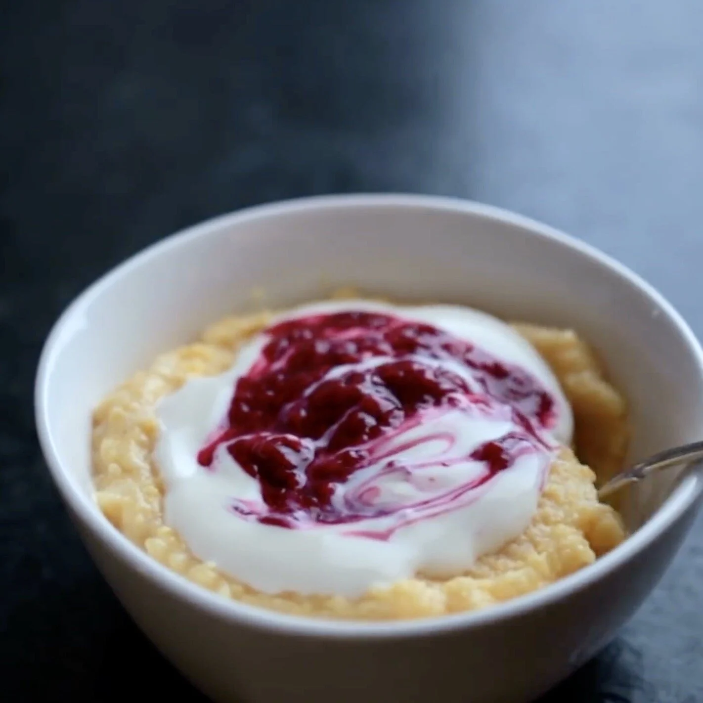  Lemon Polenta Porridge