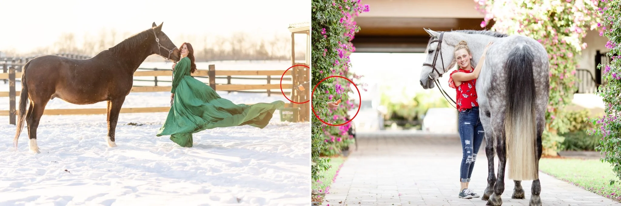 Have an assistant during your photoshoot.