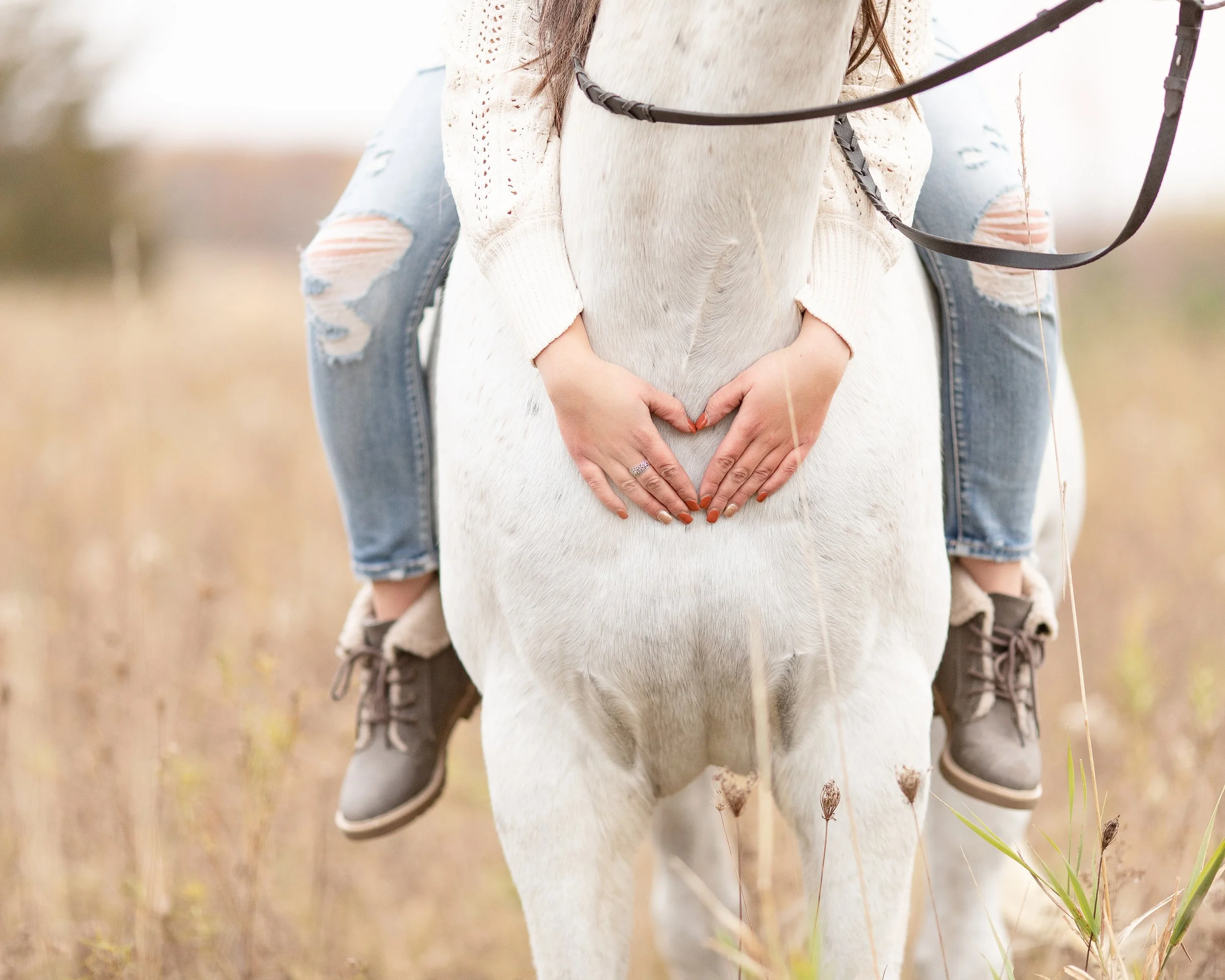 Jordan | Senior Portraits with Horses