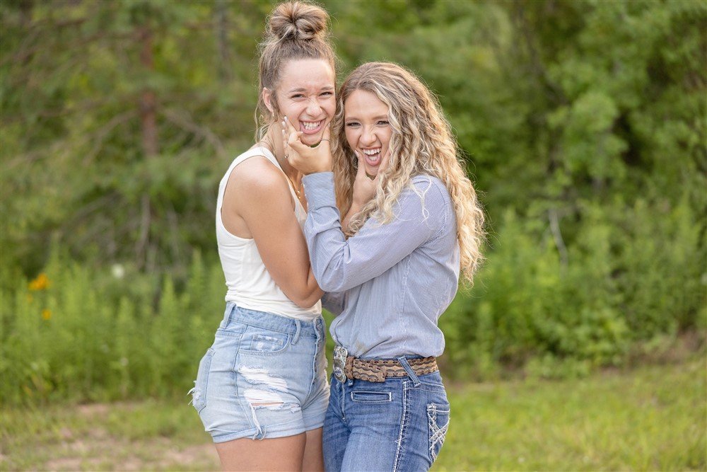 Sister photos in Wisconsin