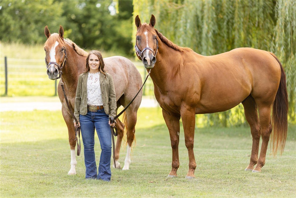 Western Pleasure Horse &amp; Rider Photoshoot in Wisconsin