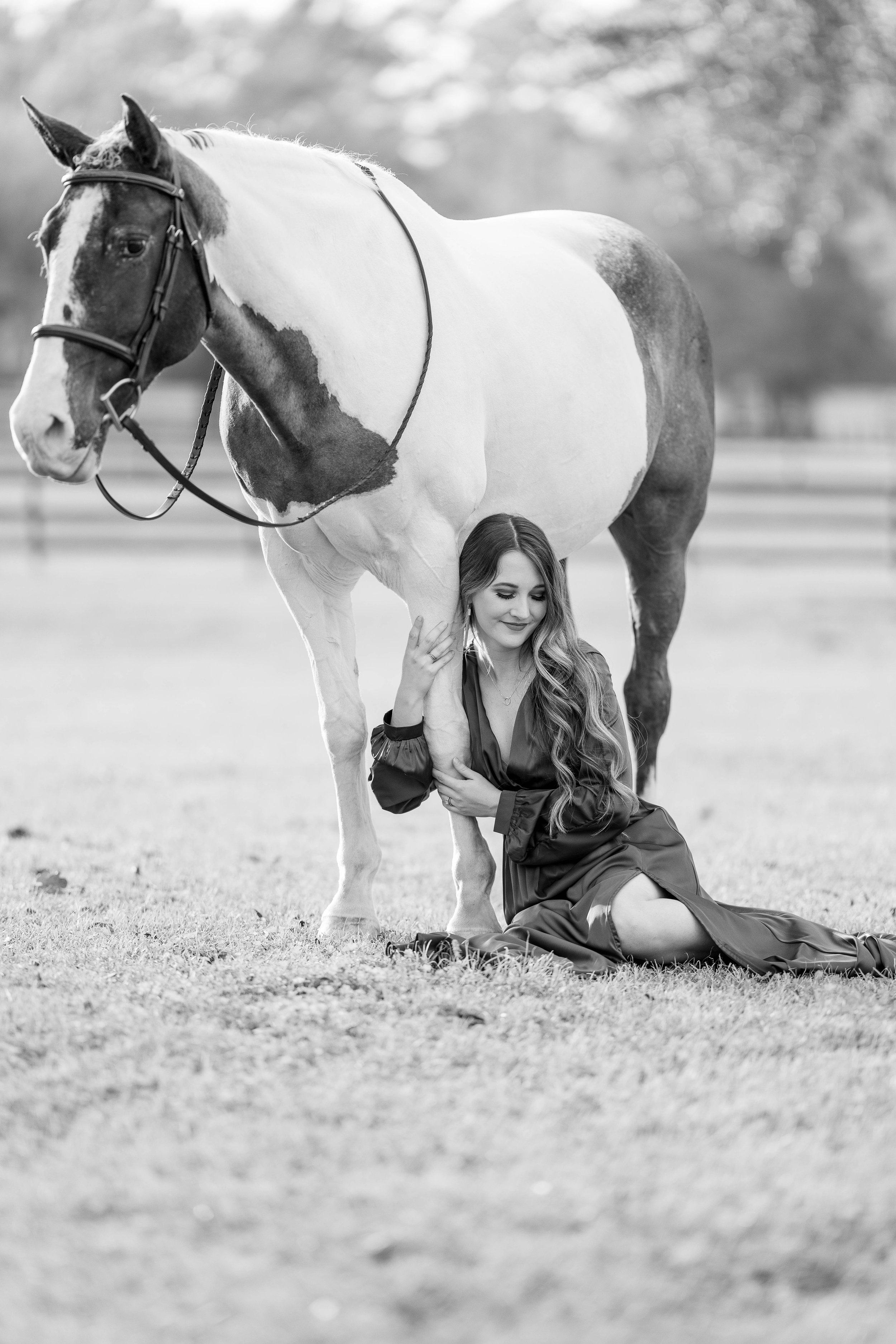 Horse &amp; Rider Photoshoot in Monticello, Florida