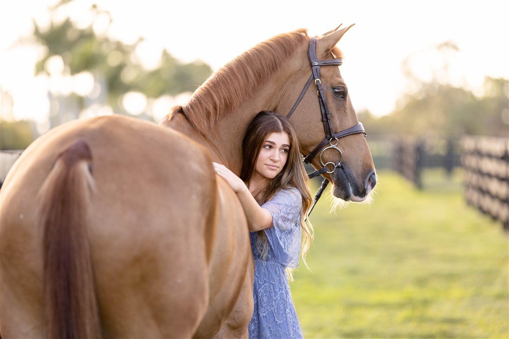 Horse &amp; Rider Photoshoot at the Wellington Equestrian Center in Wellington, FL
