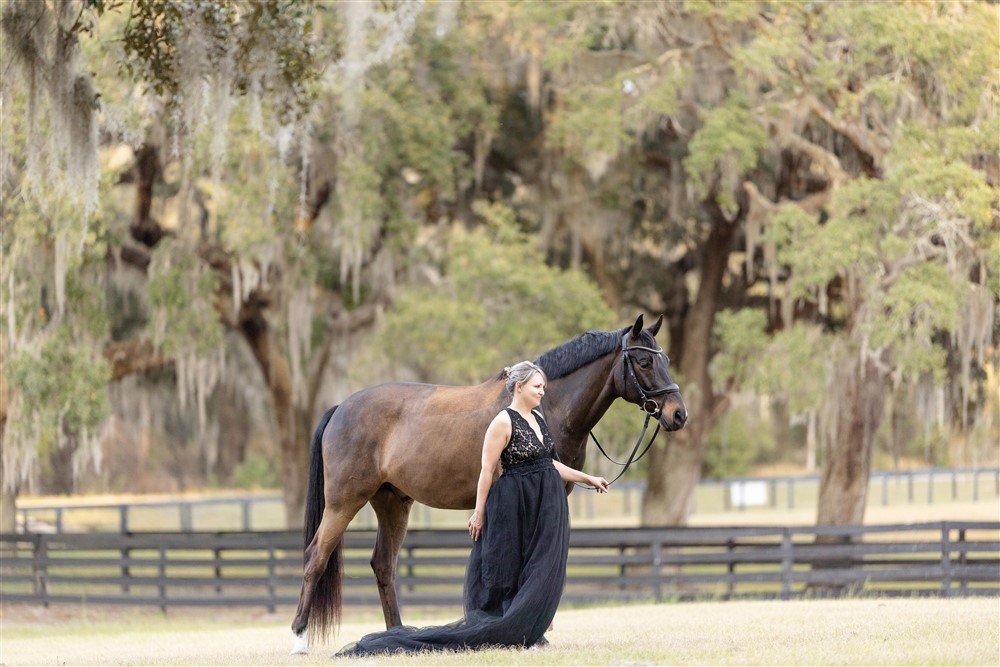 Horse &amp; Rider Photoshoot in Ocala, FL