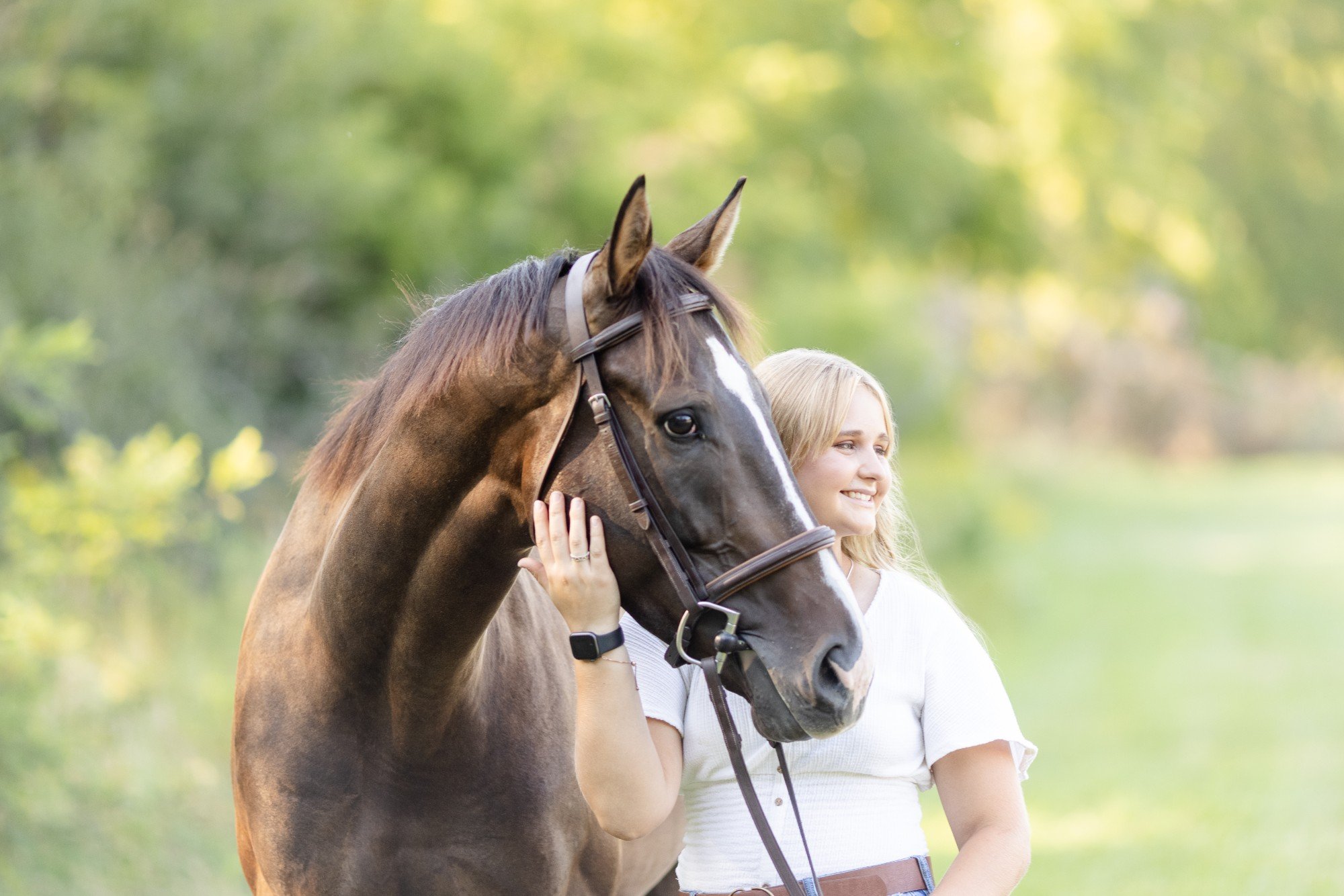 Horse &amp; Rider Photoshoot in Wisconsin