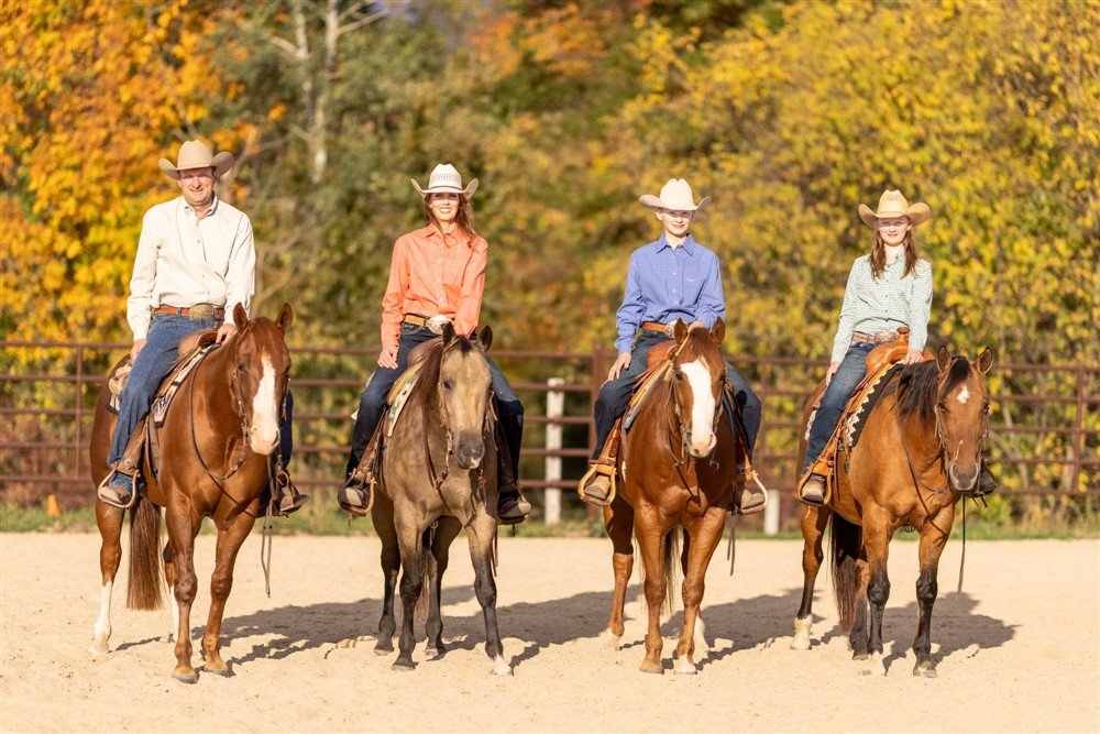 Equestrian Family Photos in Wisconsin