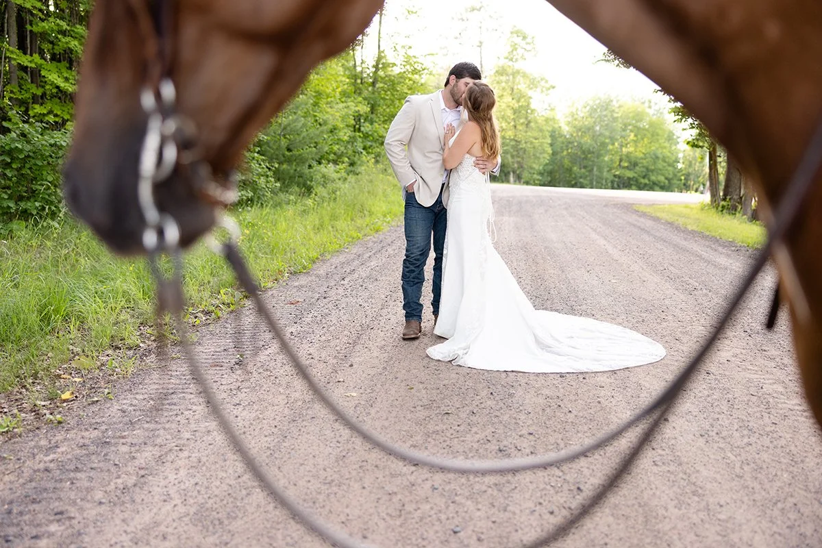 ✨ Equestrian Bridal Portraits in Ashland, WI: Jaksen &amp; Nova ✨

Bridal portraits don&rsquo;t have to end with your wedding day, sometimes the most meaningful ones happen later, when life feels settled and you can celebrate with the ones who mean t