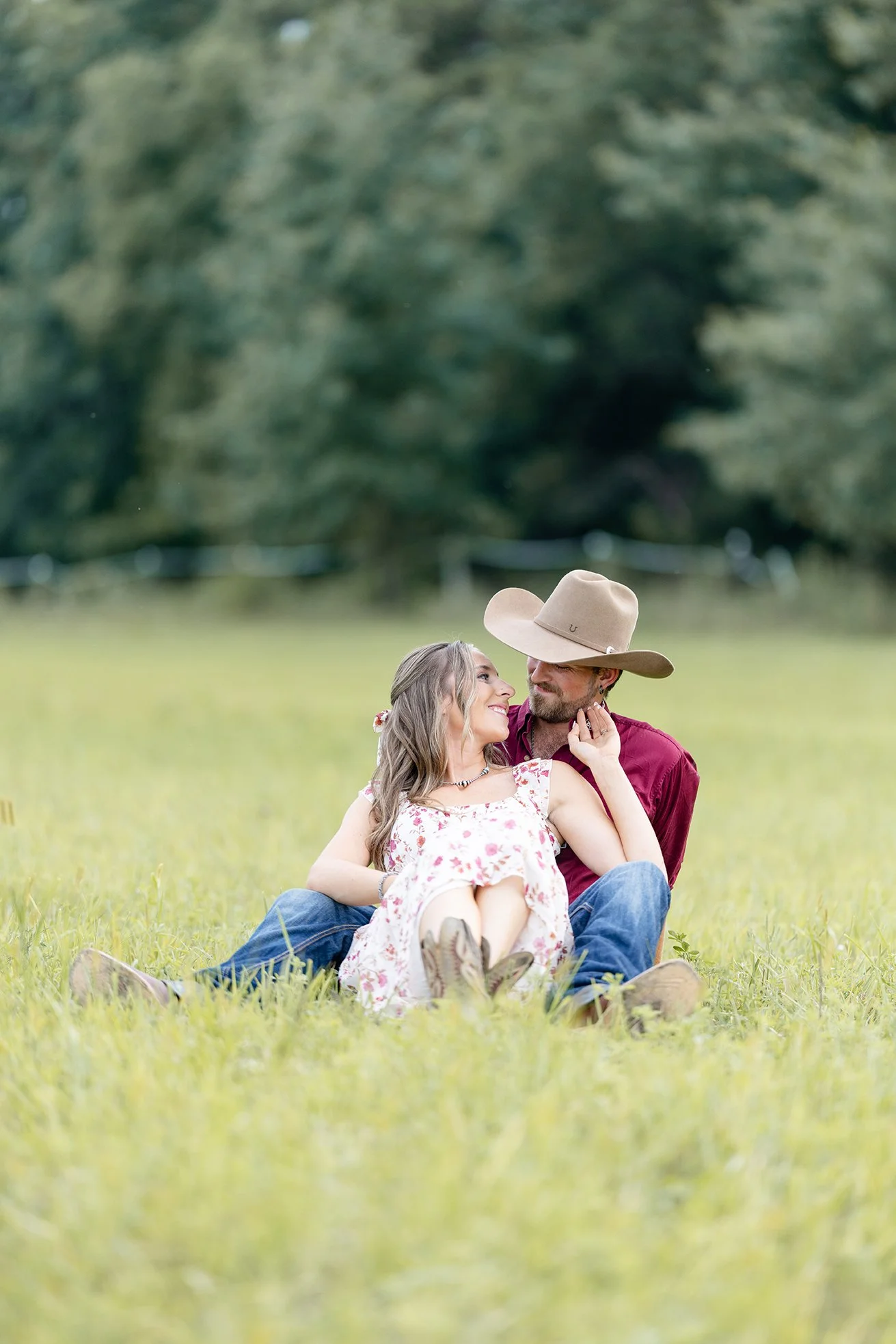 Horse &amp; Rider Portrait SessionWestern | Equestrian Engagement Session in Poynette, Wisconsin | Amber &amp; Isaac