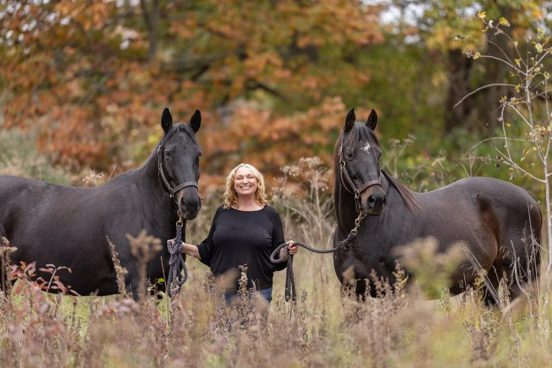 HORSE &amp; RIDER PORTRAIT SESSION | Julie &amp; Her Dressage Partners | Plymouth, Wisconsin