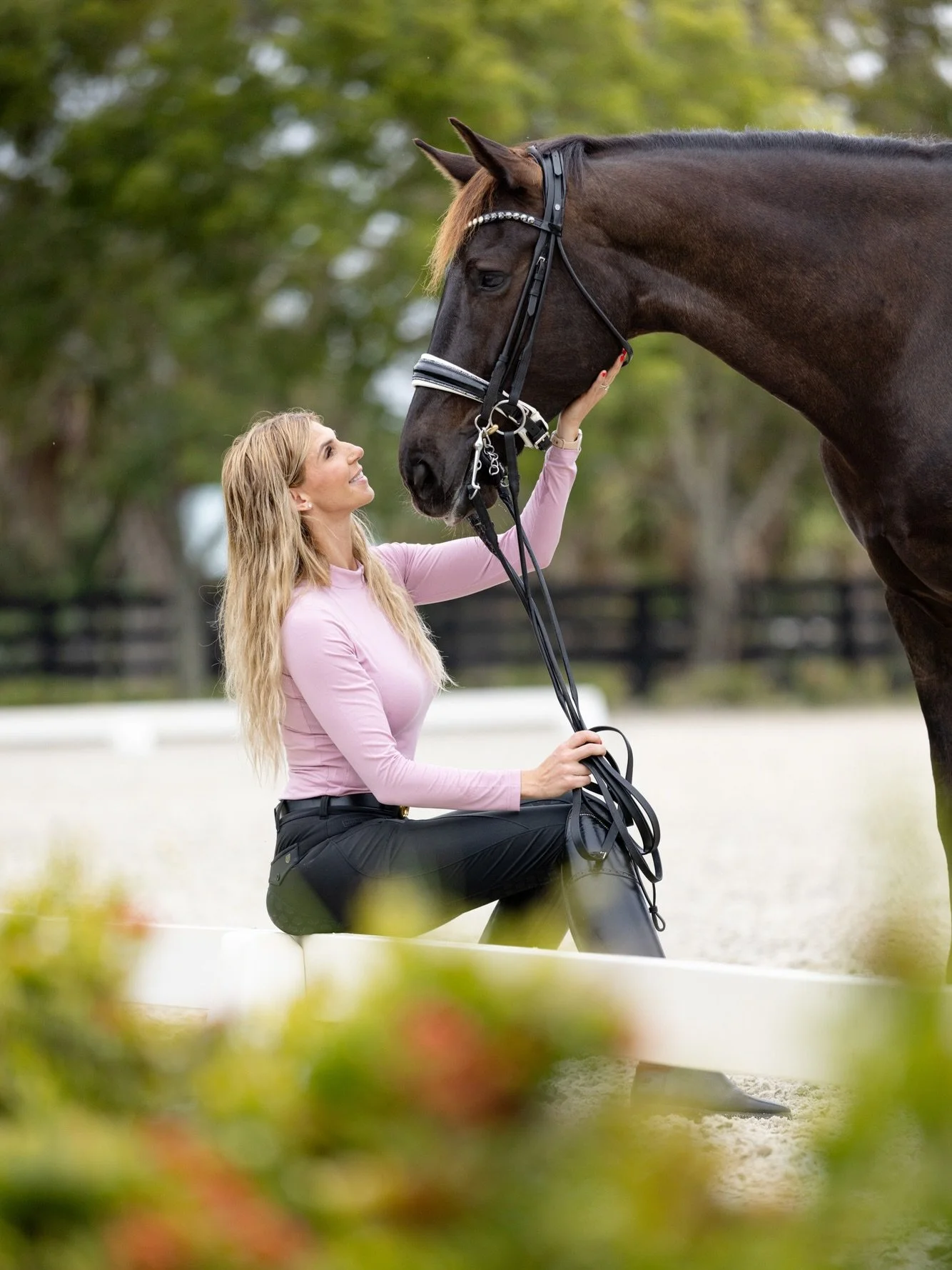 Olga has bred both of these mares.

Half sisters. Same program. Same standards.
You can see the similarities immediately. The presence. The quality. The foundation.

But if you spend a few quiet minutes with them, you notice the variances.

A slight 