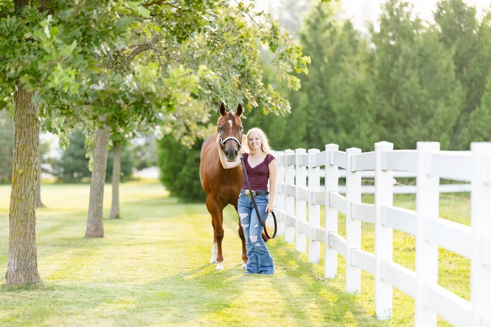 Senior and Equine Photography