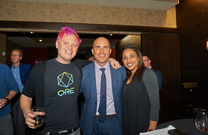 Marc Blinder, Founder & Chief Product Officer at AIKON; Adam Kaufman, Founder of Up2; and Charu Ramanathan, PhD