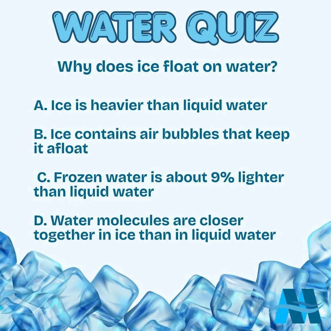 💦 Water Quiz 💦

Drop your guess in the comments! 👀

Answer revealed later today!
#WaterWednesday #QuizTime #FunFact #StayCurious