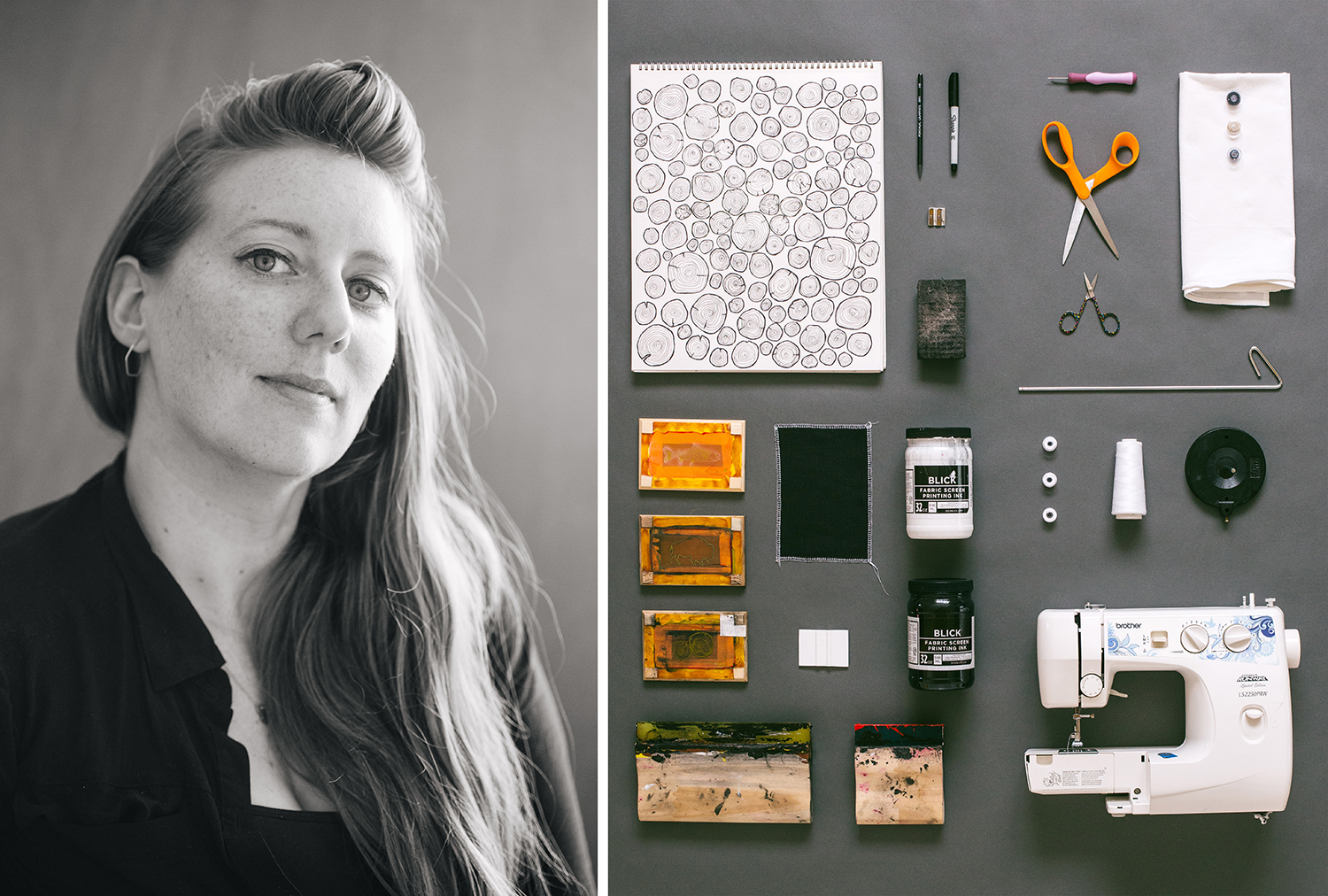 Kim Shirley, Founder + Artist of Corvidae