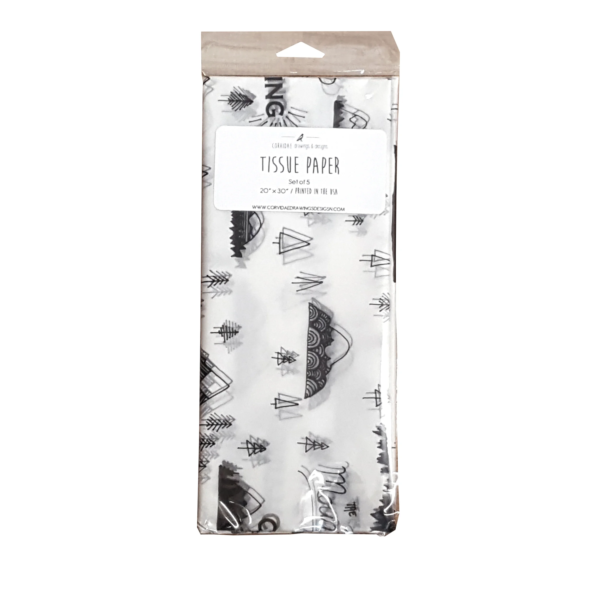 Mountains are Calling Tissue Paper