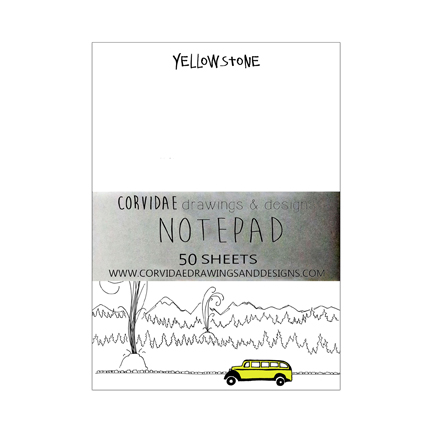 yellowstone notepad