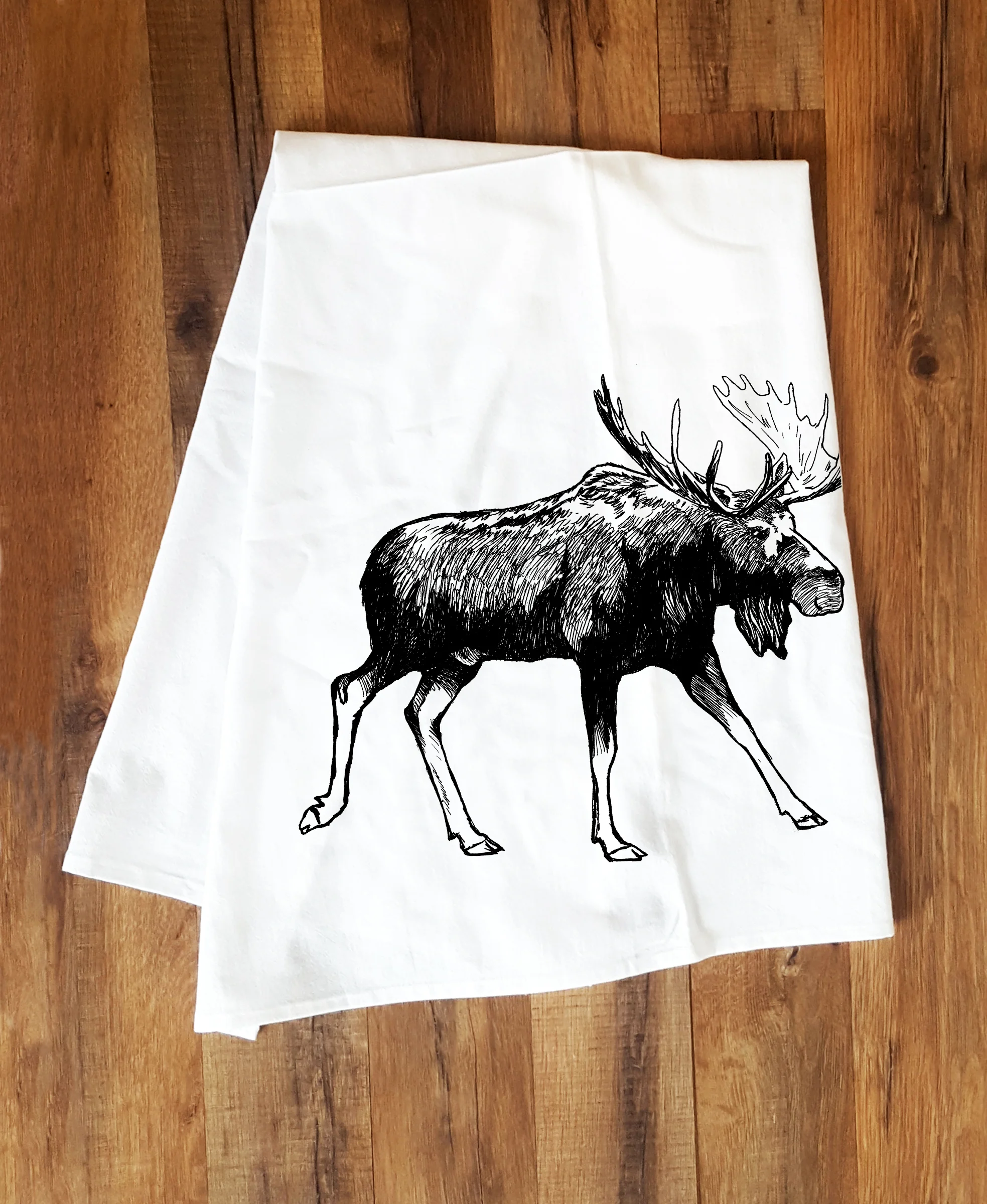 Moose Tea Towel