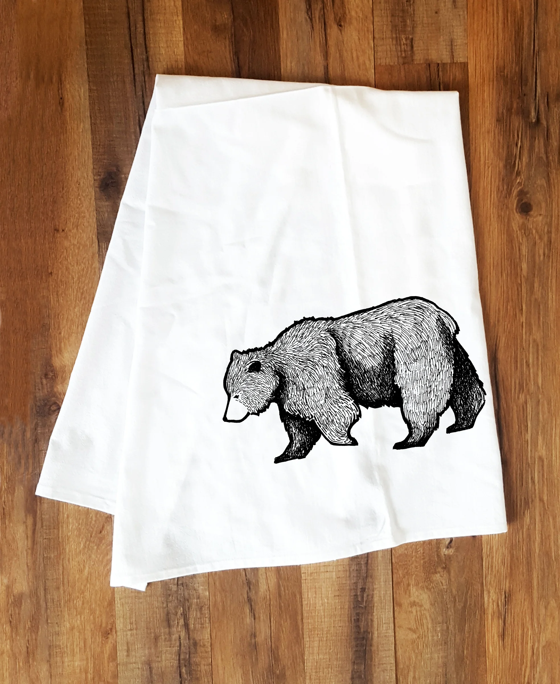 Bear Tea Towel