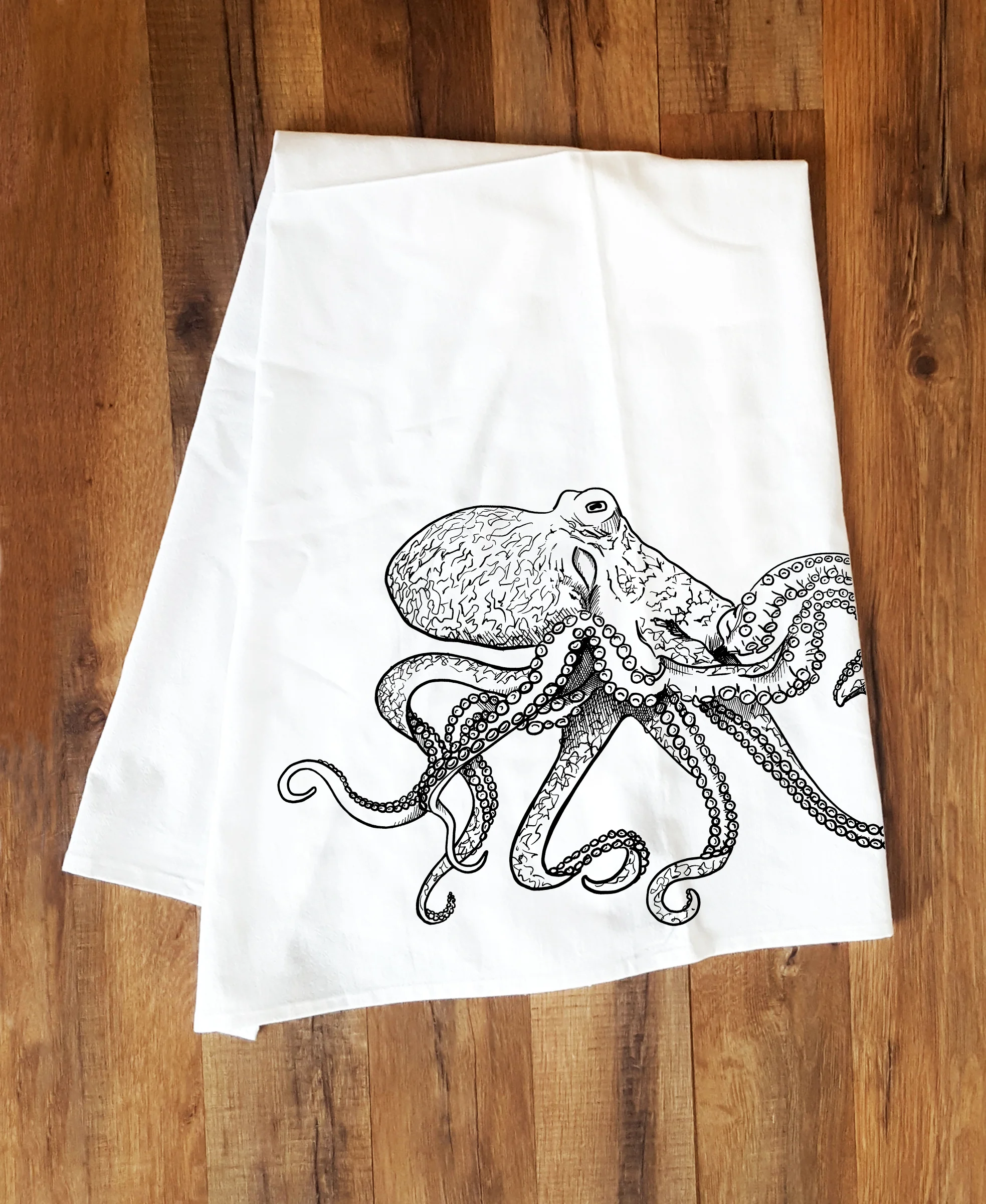Octopus Tea Towel