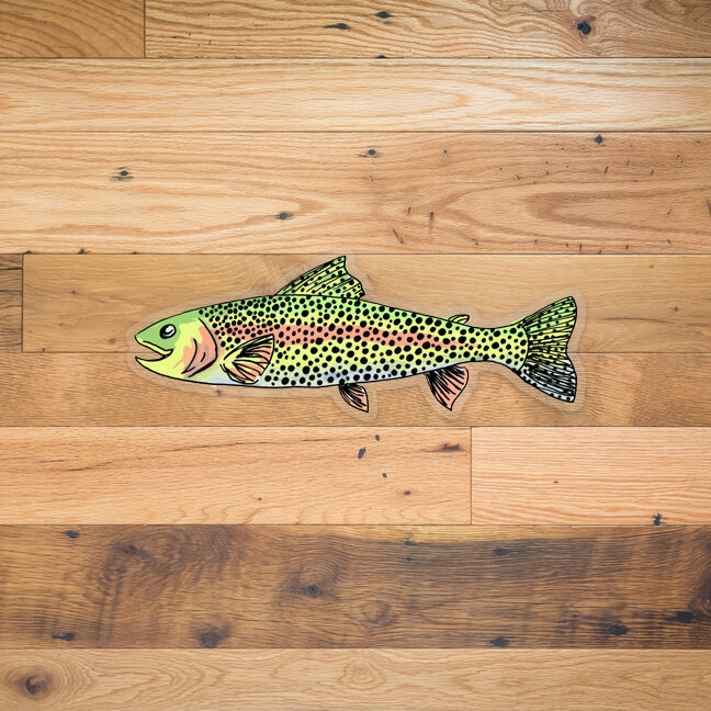 Trout Sticker