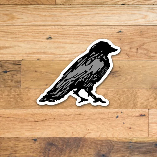 Crow Sticker