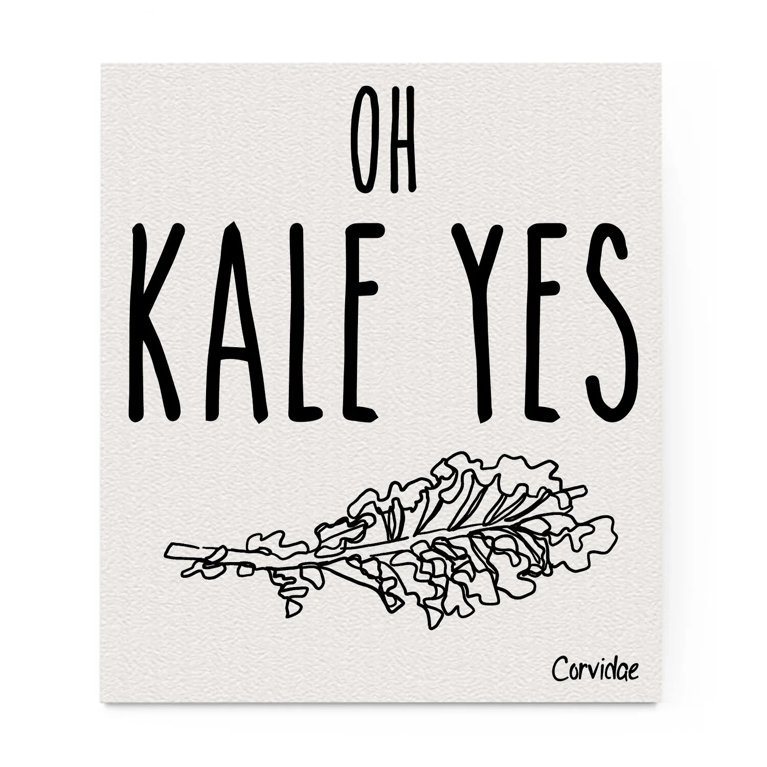 ohKALE Yes Swedish Compostable Dishcloth