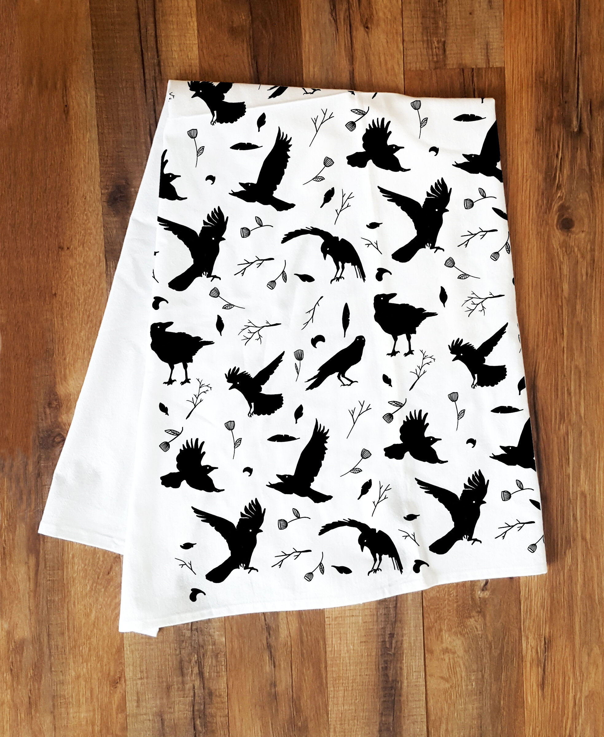Crows + Flowers